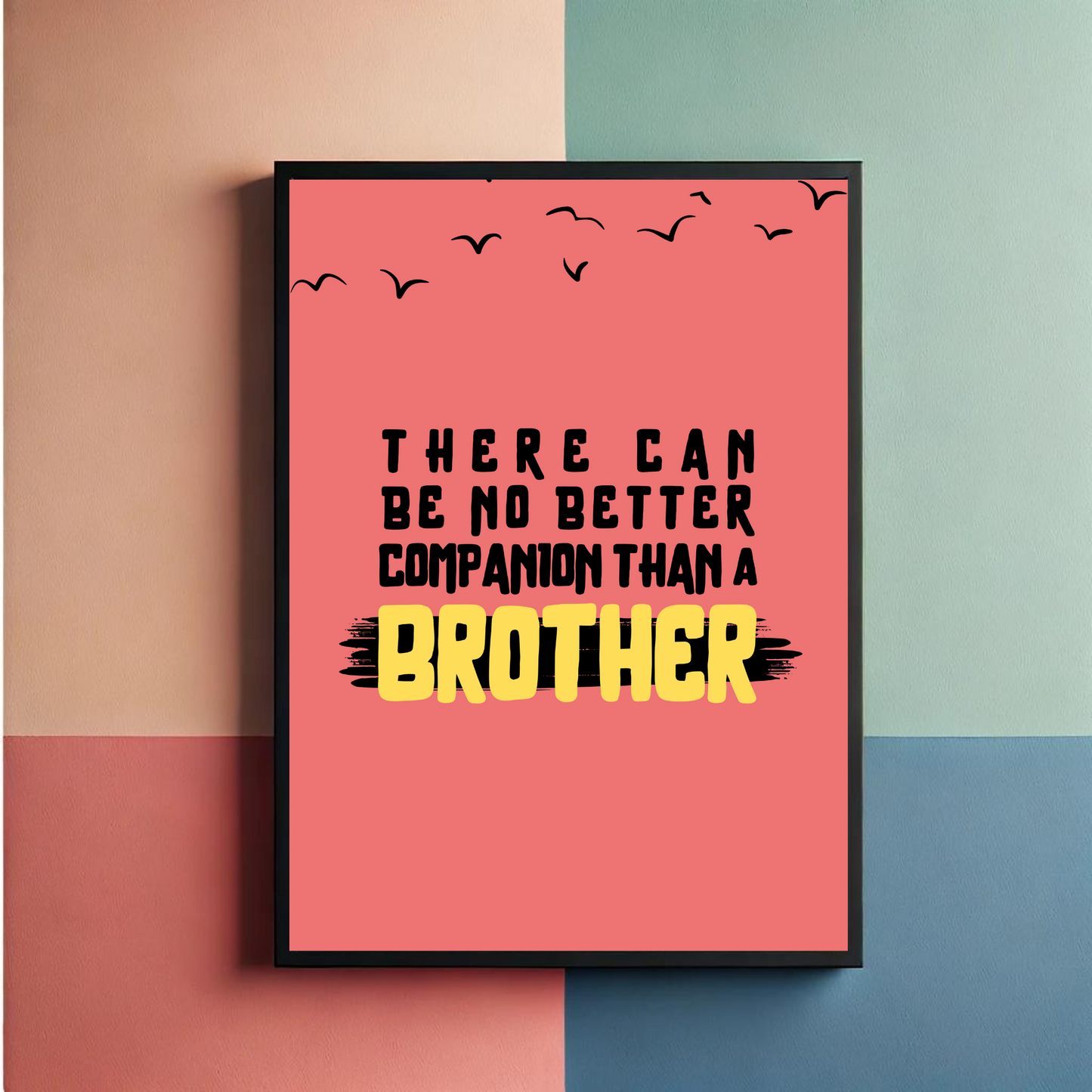Brother Sister Love Wall Art Posters
