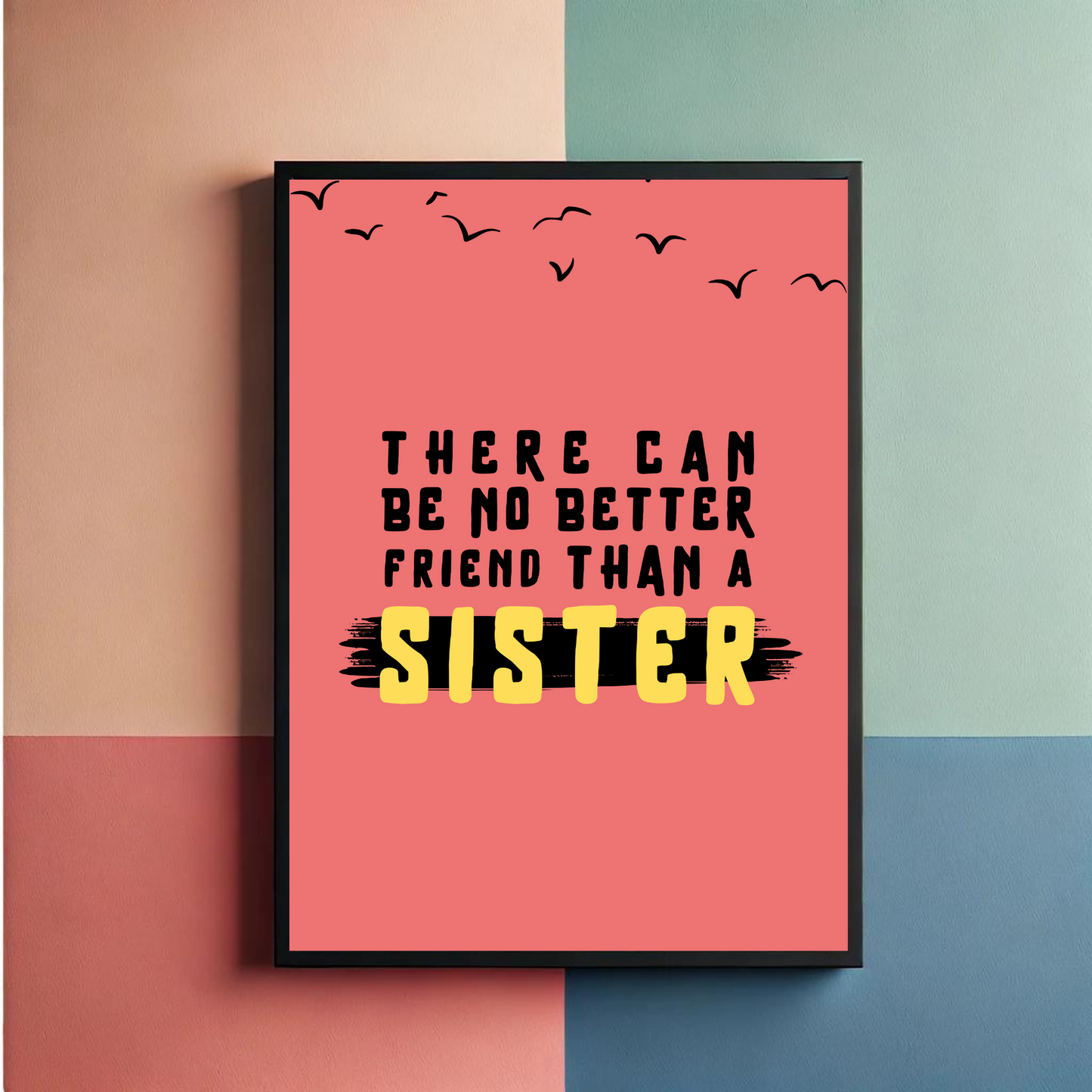 Brother Sister Love Wall Art Posters