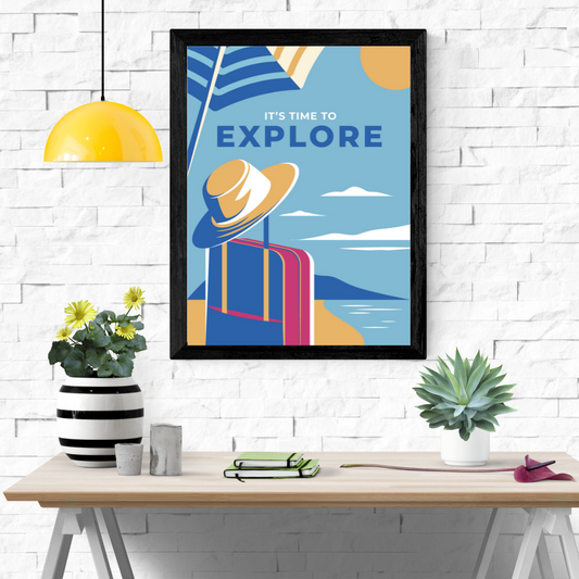 The Explorer Wall Art Poster