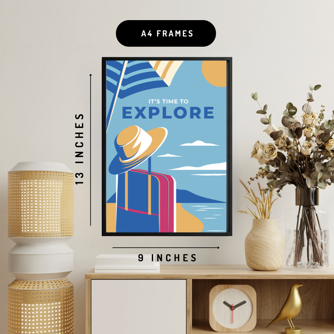 The Explorer Wall Art Poster