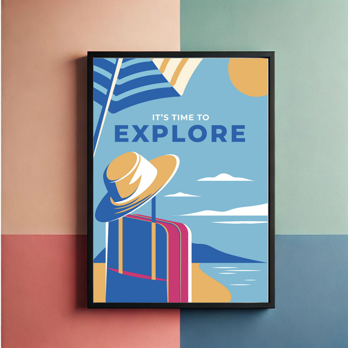 The Explorer Wall Art Poster