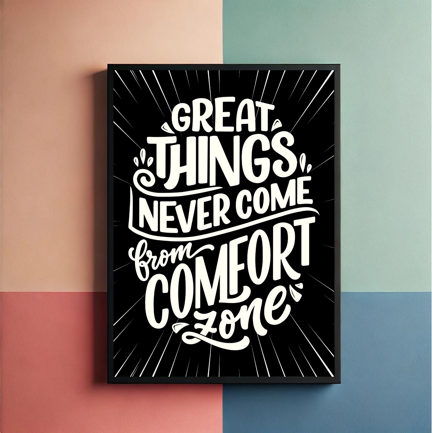 Make Great Today Wall Art Posters