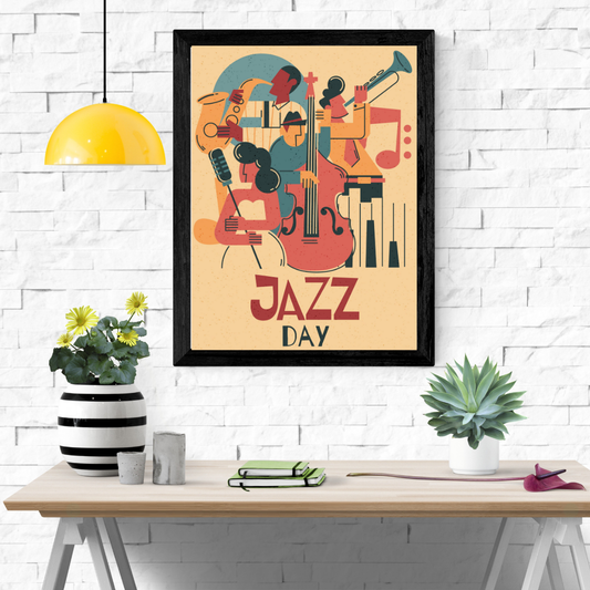 Jazz Day Wall Art Poster