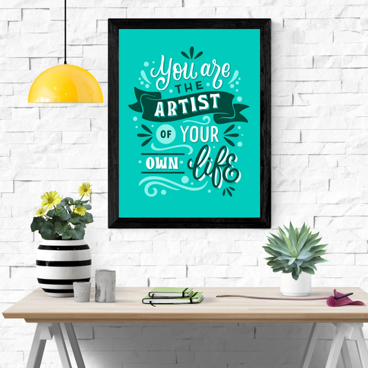 Be The Artist Wall Art Poster
