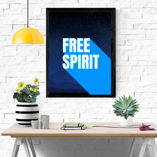 Free Spirit Wall Art Poster
