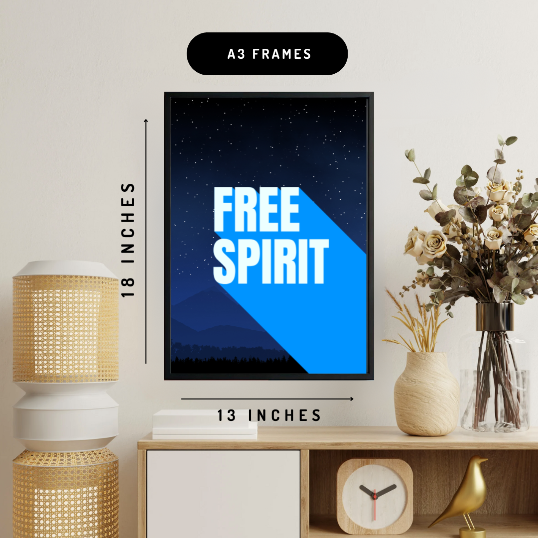 Free Spirit Wall Art Poster