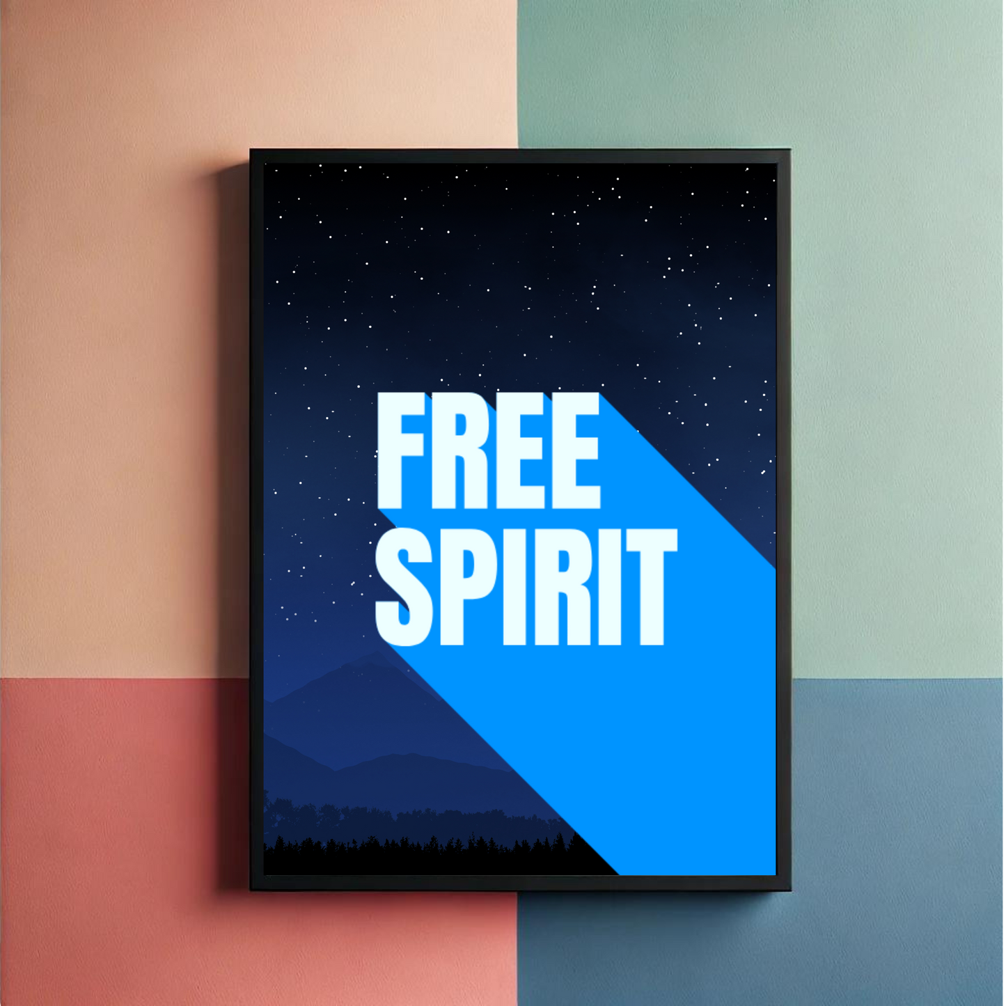 Free Spirit Wall Art Poster