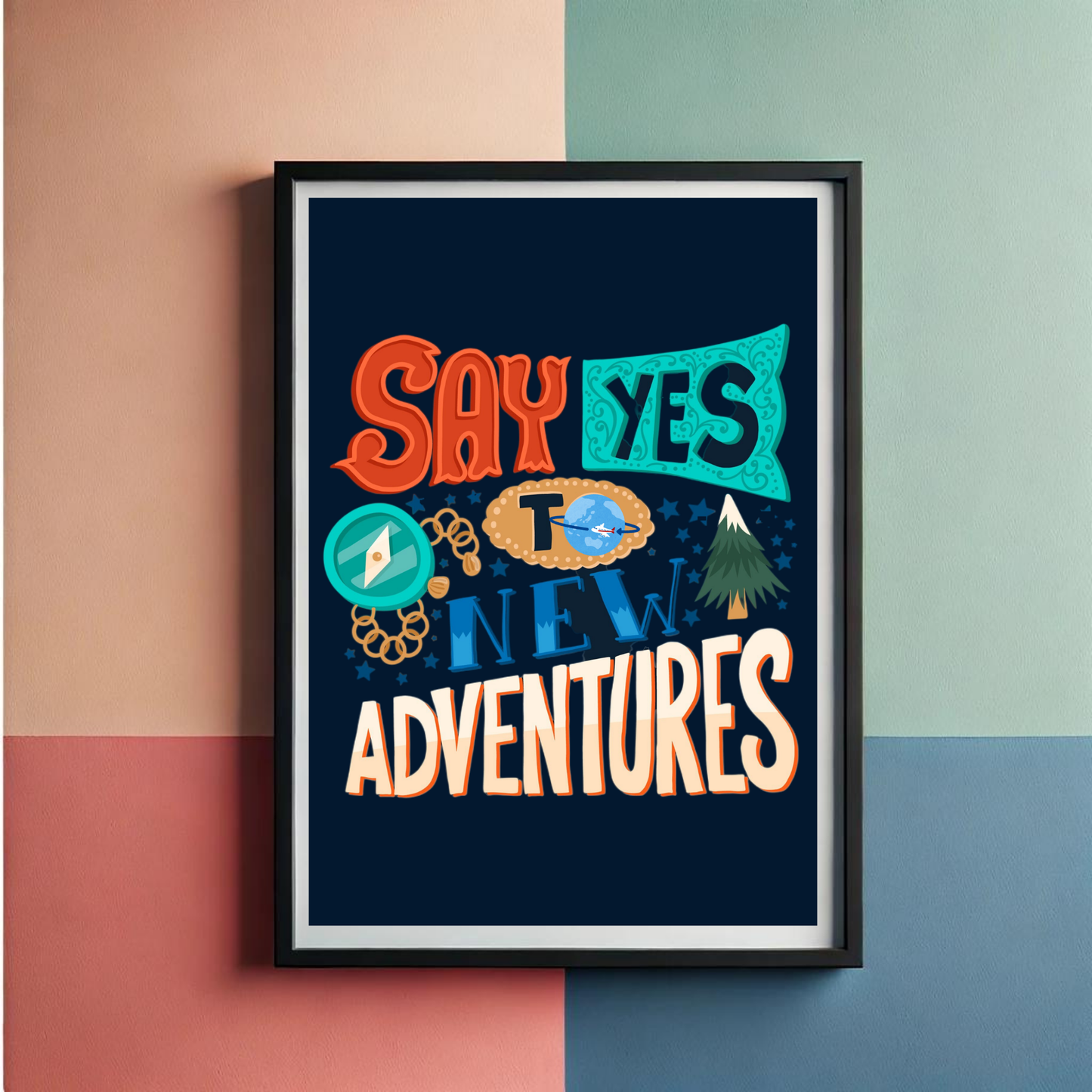 Adventure Wall Art Poster
