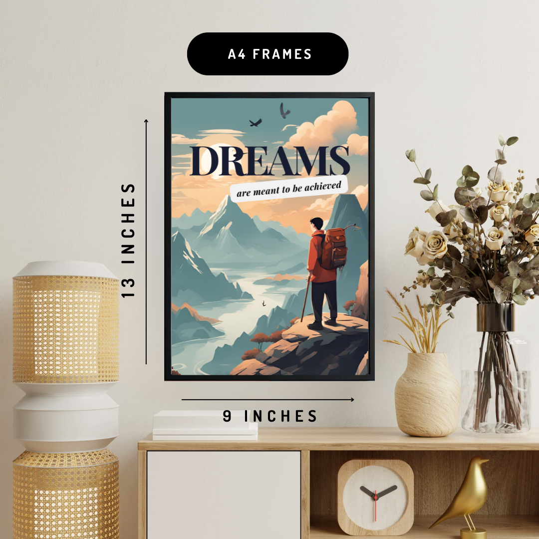 Dreams Wall Art Poster