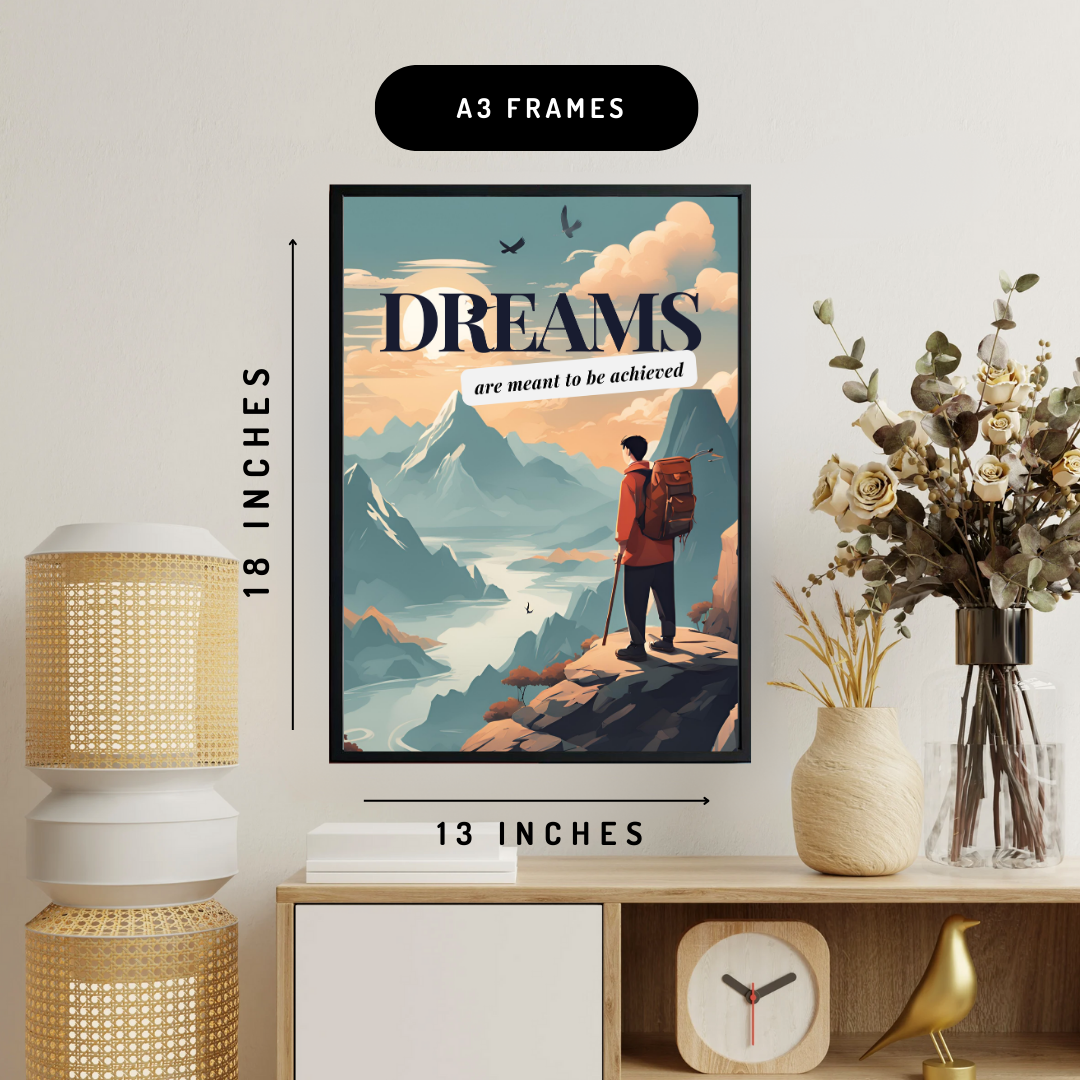 Dreams Wall Art Poster