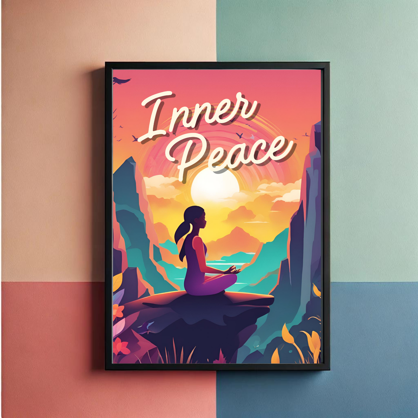 Inner peace Wall Art Poster