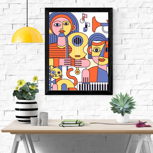 Music Lover Wall Art Poster