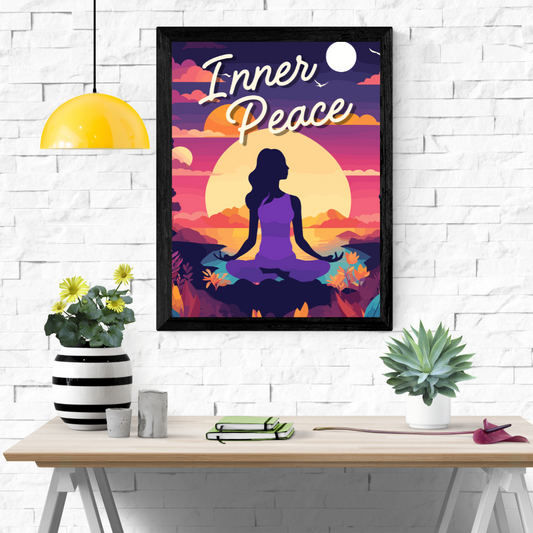 Inner peace Wall Art Poster
