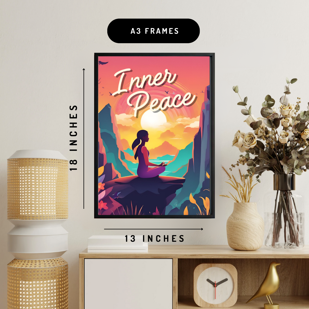 Inner peace Wall Art Poster