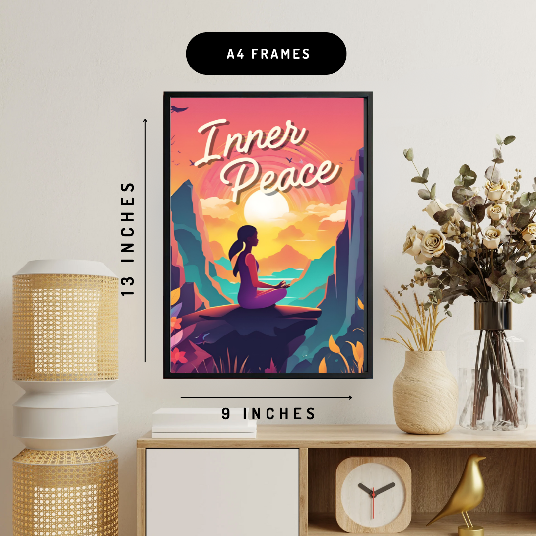 Inner peace Wall Art Poster