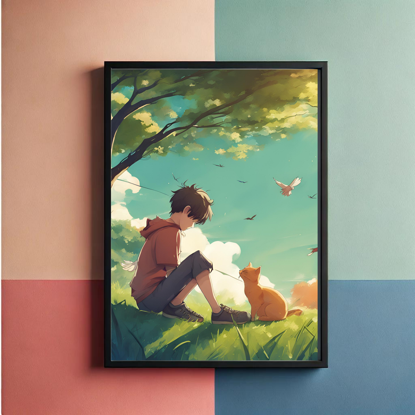 Purrfect Set Of 3 Wall Art Poster