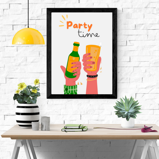 Party time Wall Art Poster