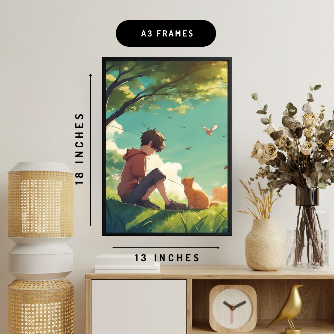 Purrfect Set Of 3 Wall Art Poster