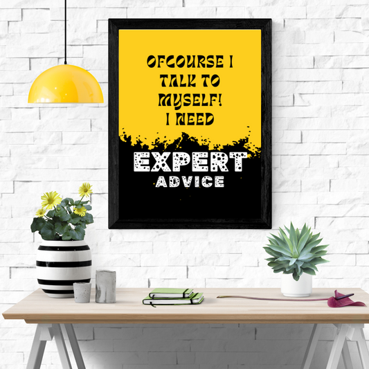 Expert Wall Art Poster