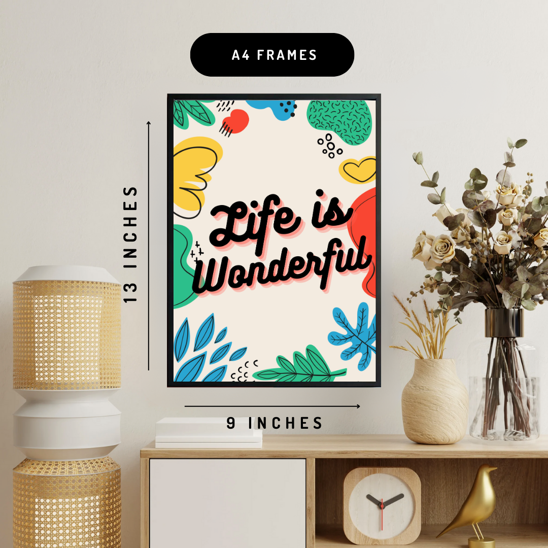 Good Vibes Set Of 3 Wall Art Posters