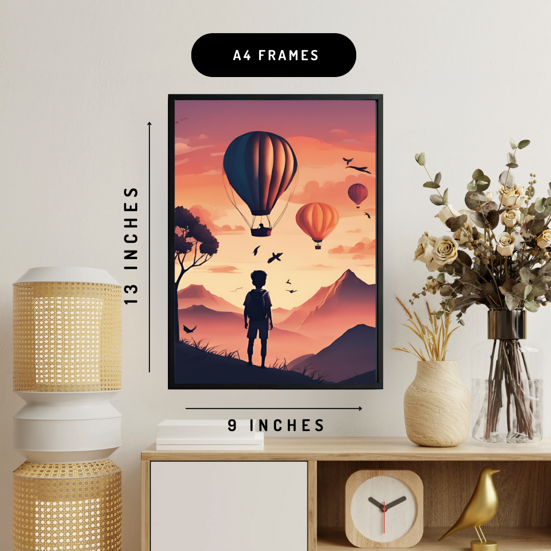 Explore & Live Life Set Of 3 Wall Art Posters