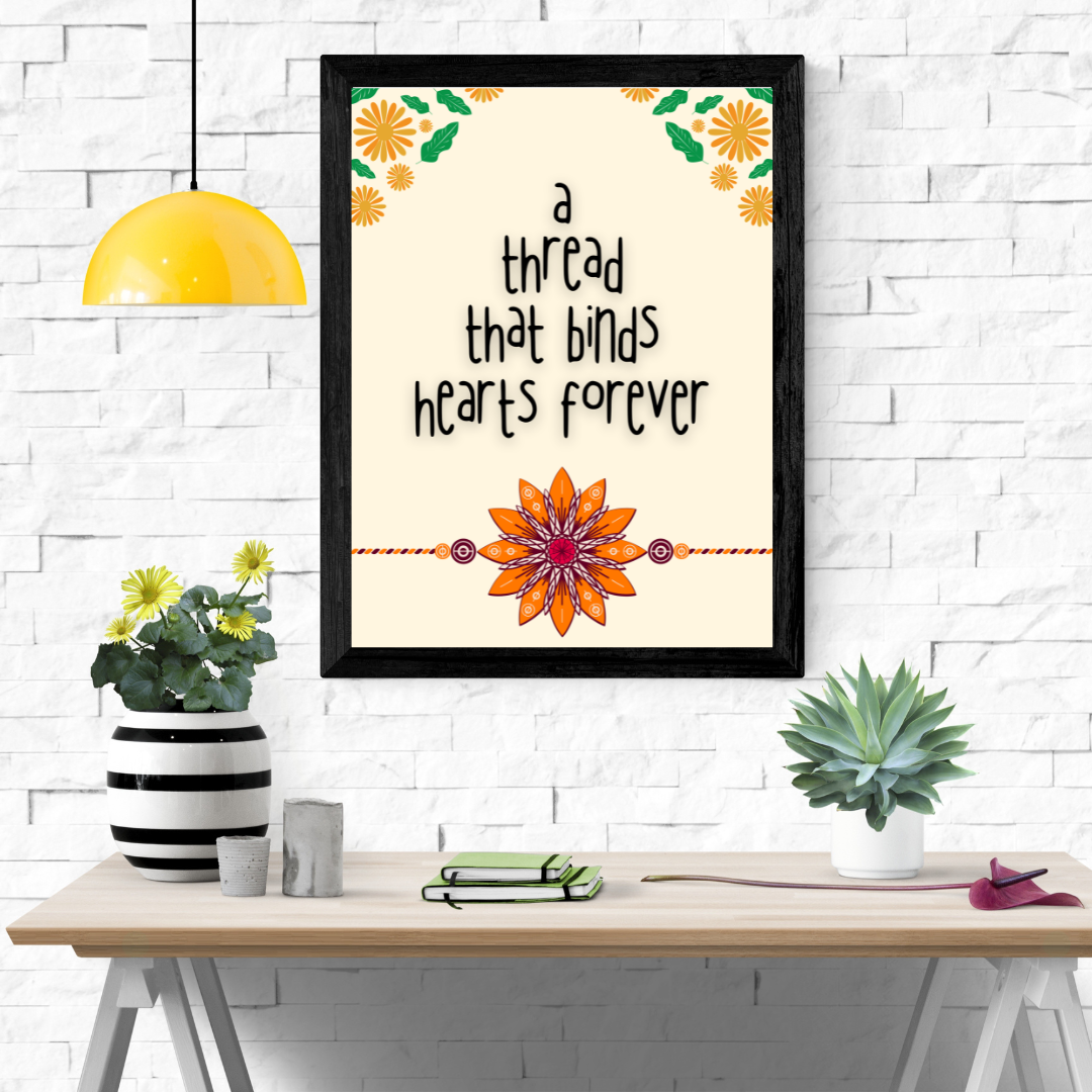 Thread Of Love Wall Art Poster