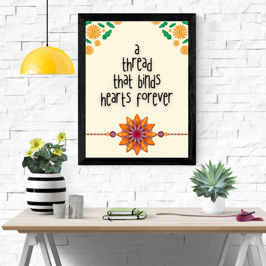 Thread Of Love Wall Art Poster