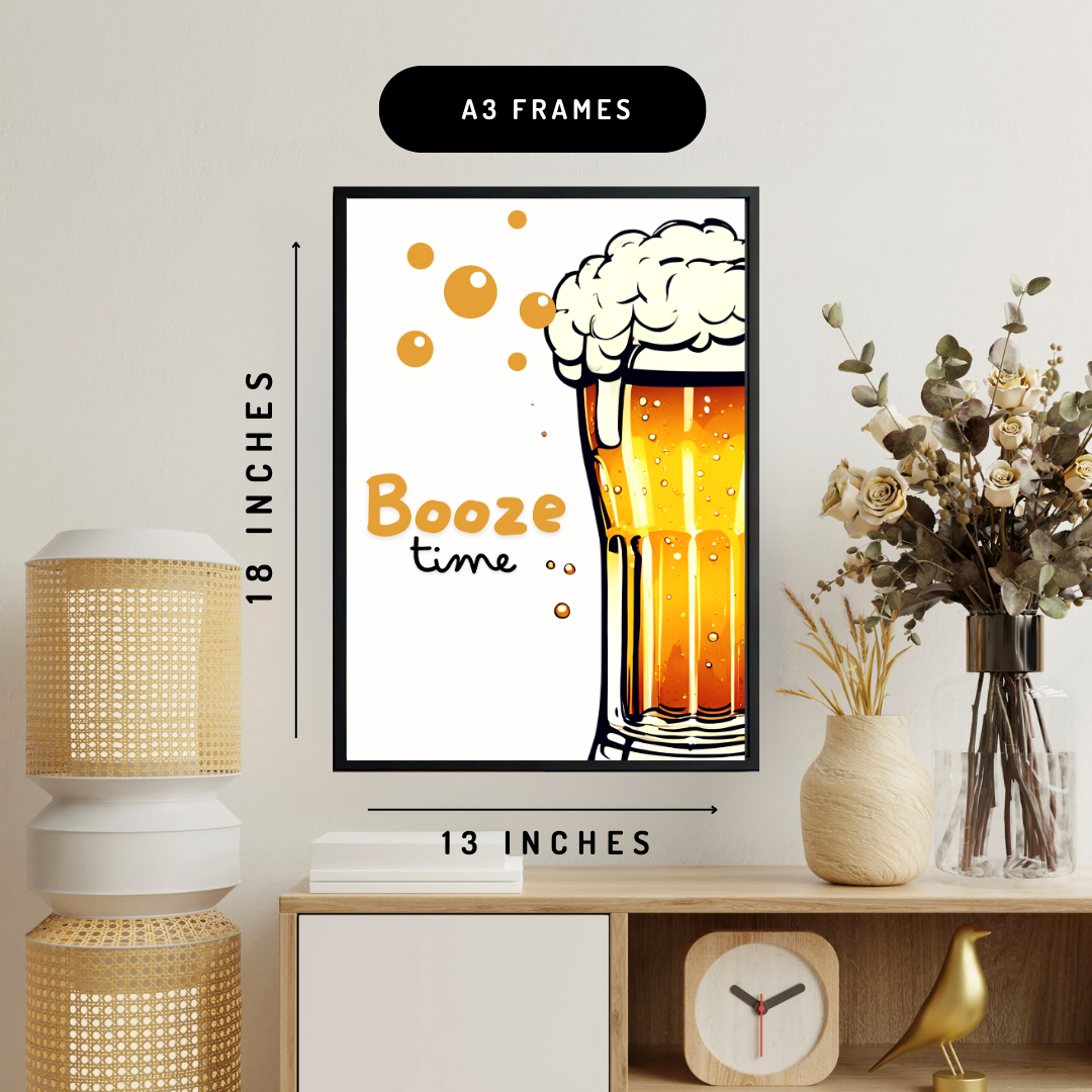 Beer Break Wall Art Poster