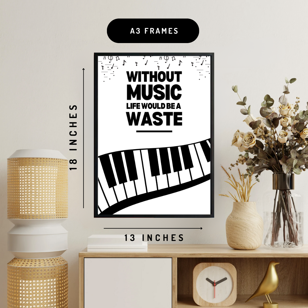 Love For Music Wall Art Poster