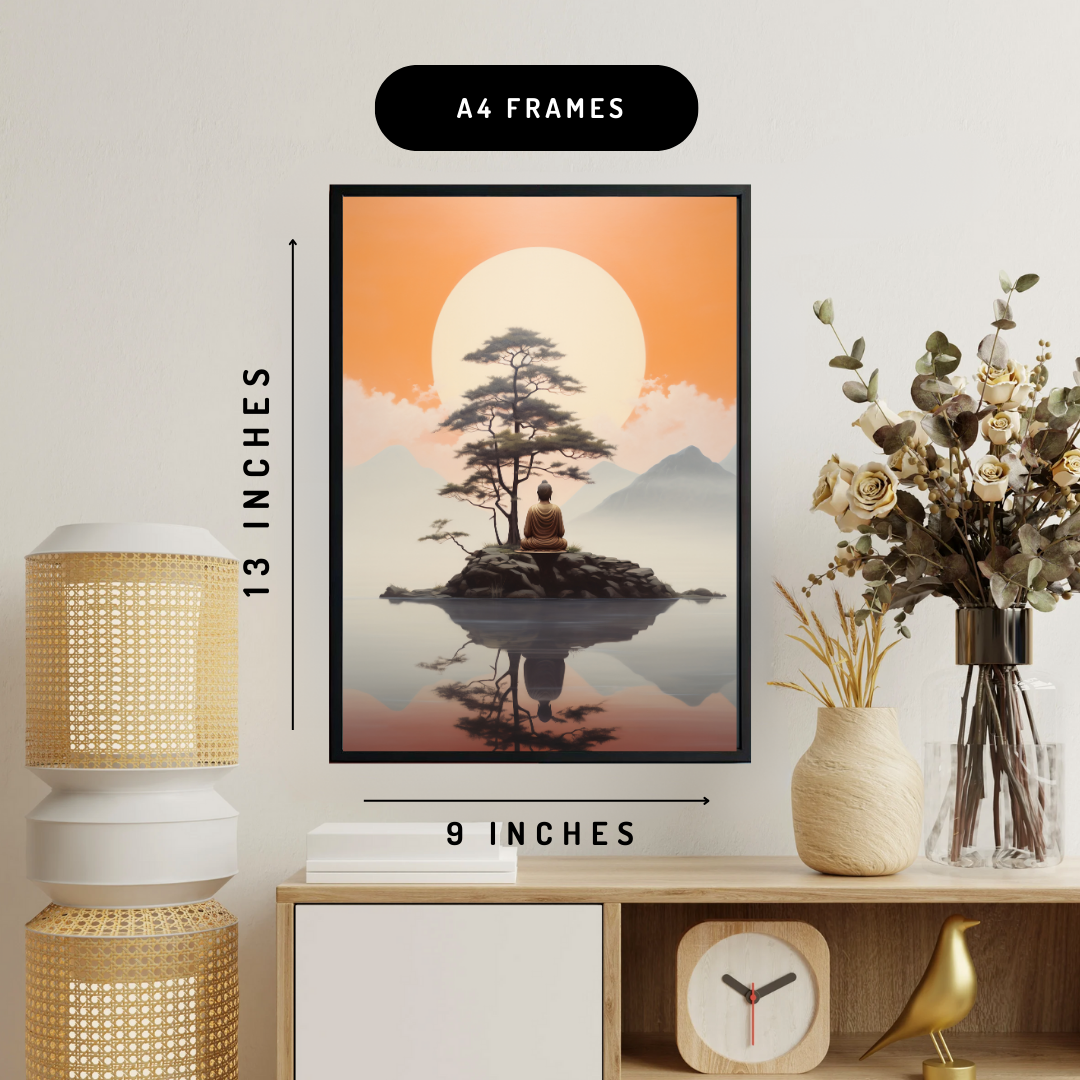 Meditation Sanctuary Wall Art Poster