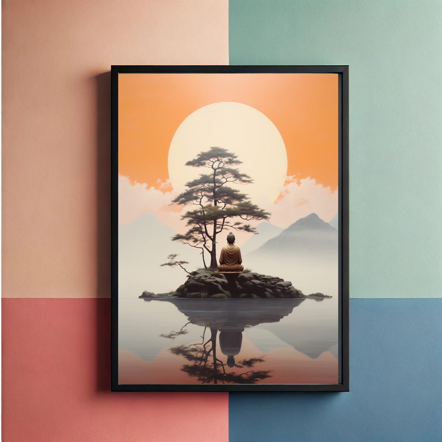 Meditation Sanctuary Wall Art Poster